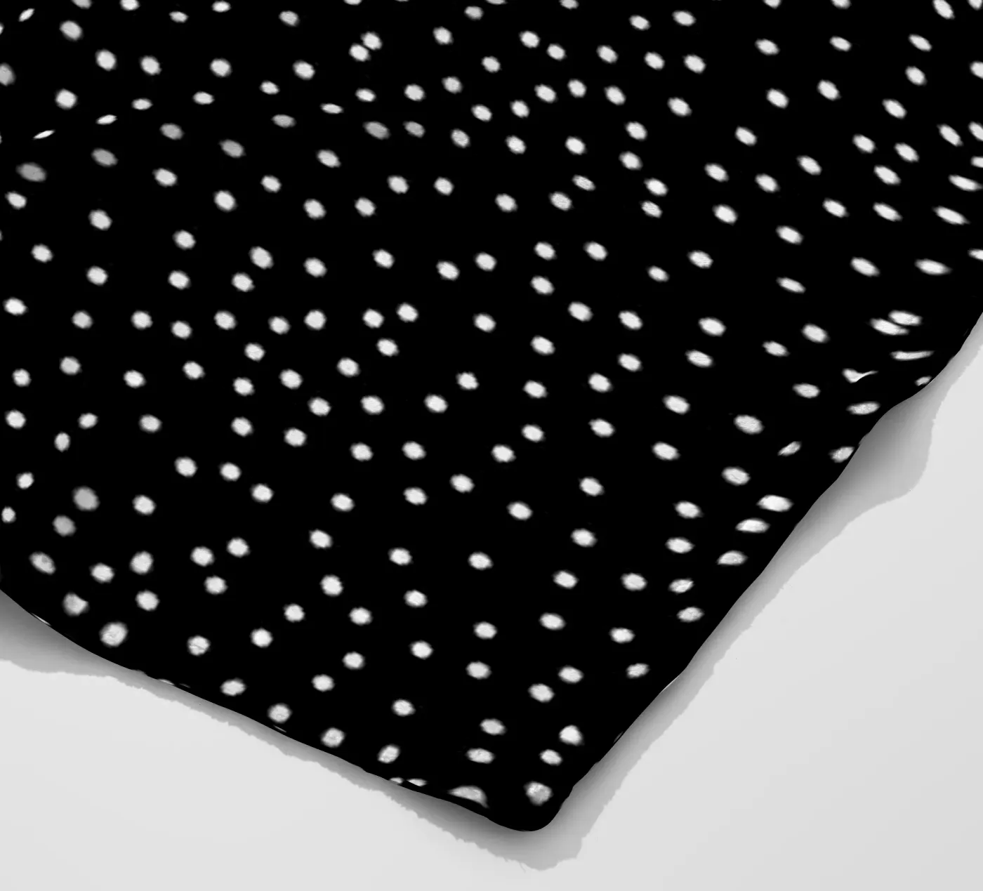 White Dots Fleecedecke von Kind of Style