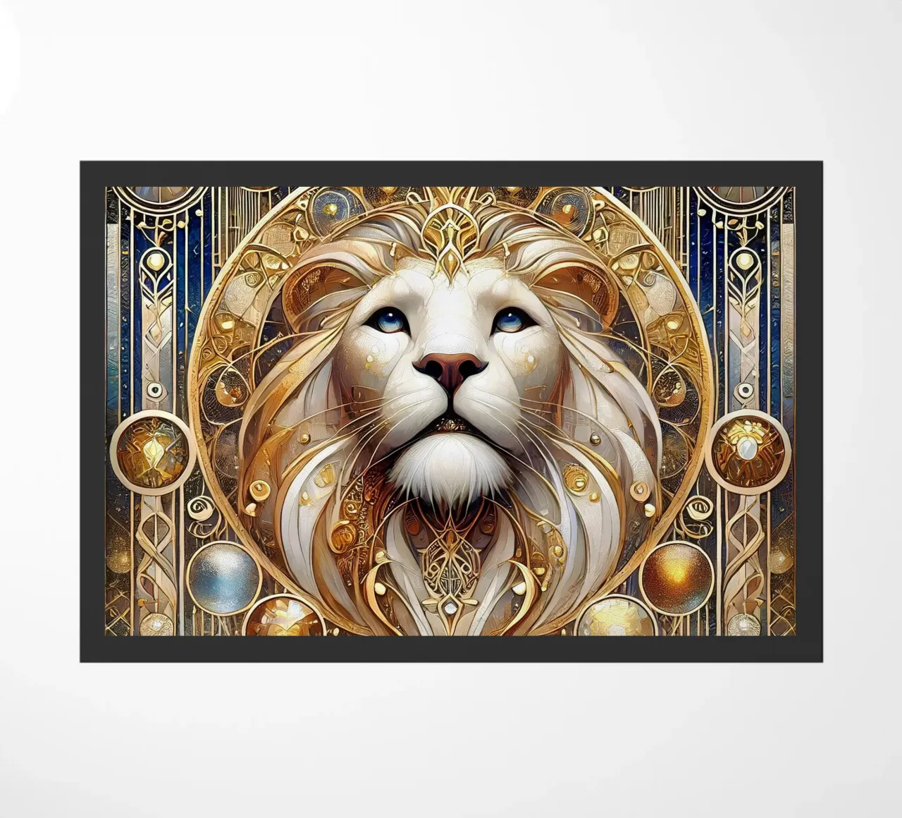 Sternzeichen Löwe zerbino da Art-Nouveau-Dsg