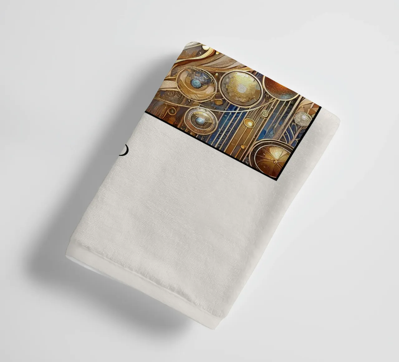 Sternzeichen Löwe Handtuch von Art-Nouveau-Dsg
