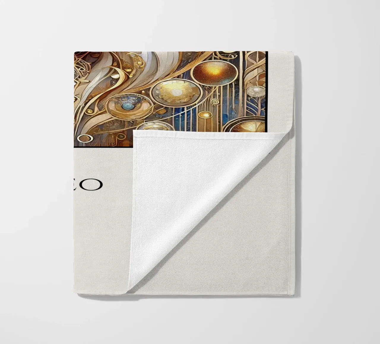 Sternzeichen Löwe telo mare da Art-Nouveau-Dsg