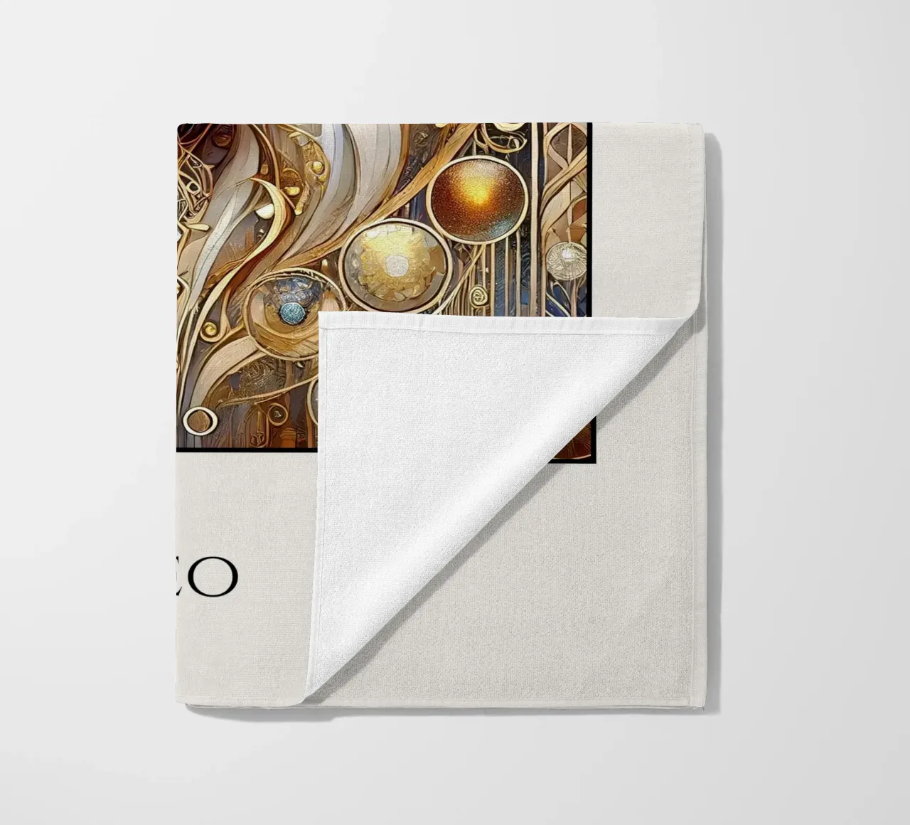 Sternzeichen Löwe telo mare da Art-Nouveau-Dsg