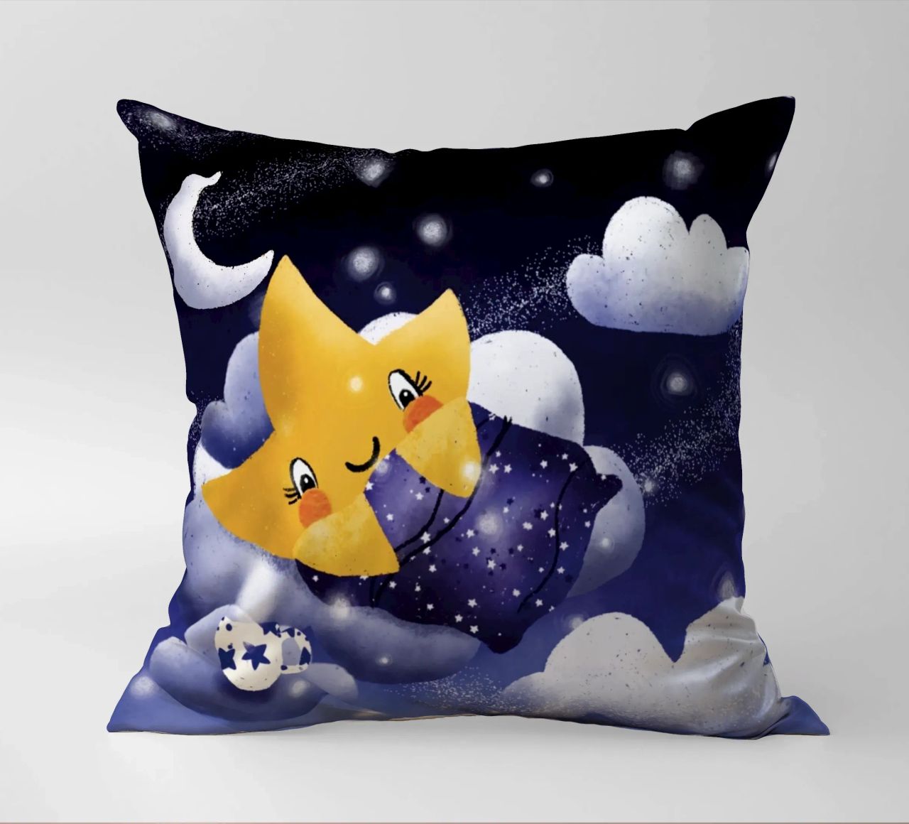 Étoile rêveuse sur un nuage coussin de Honigbrombeere