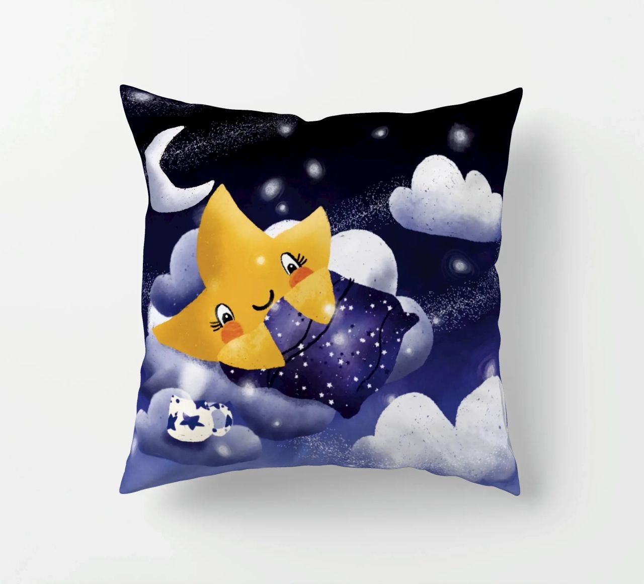 Étoile rêveuse sur un nuage coussin de Honigbrombeere