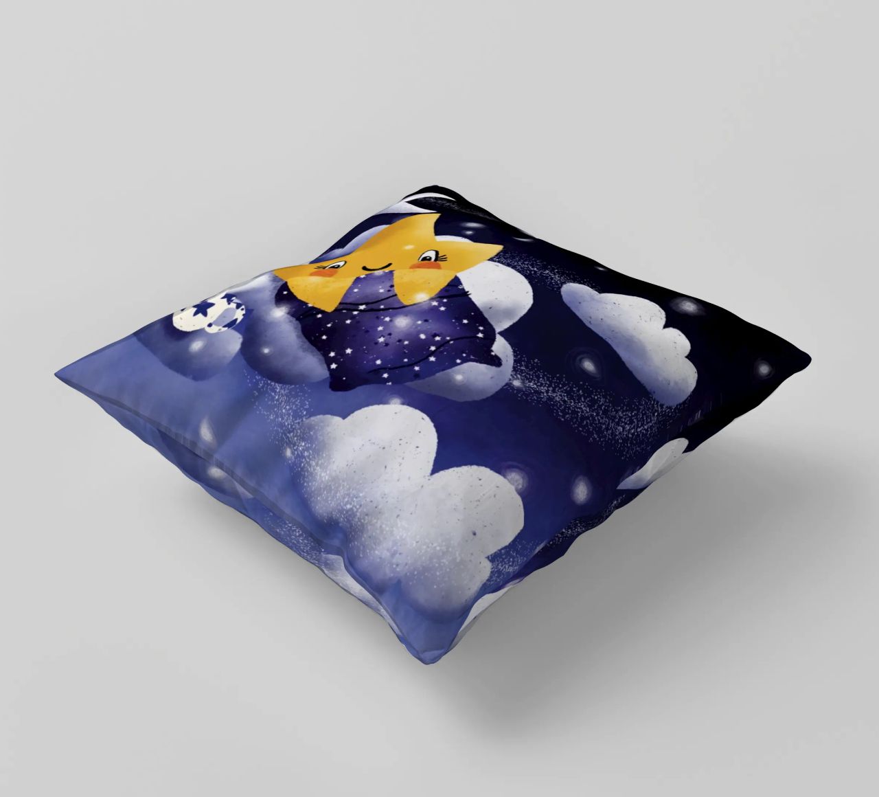 Étoile rêveuse sur un nuage coussin de Honigbrombeere
