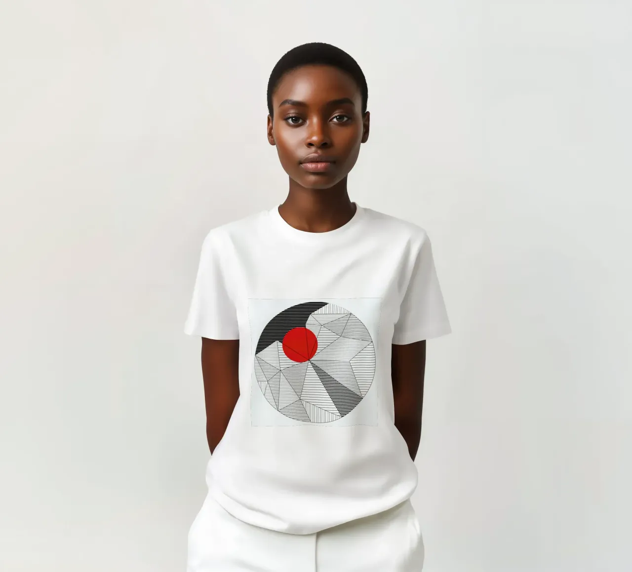 I Am t-shirt da lovely lines