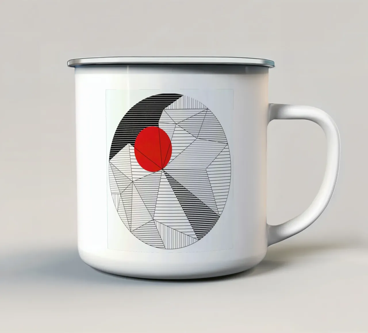 I Am tazza in smalto da lovely lines