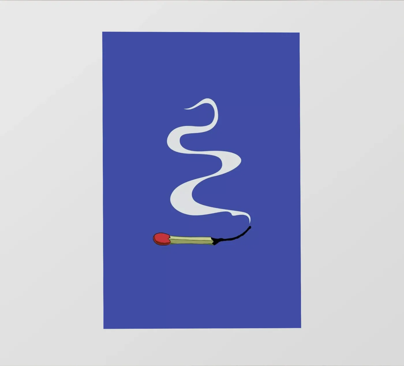 Match backlit folie van Rob Art | Illustration