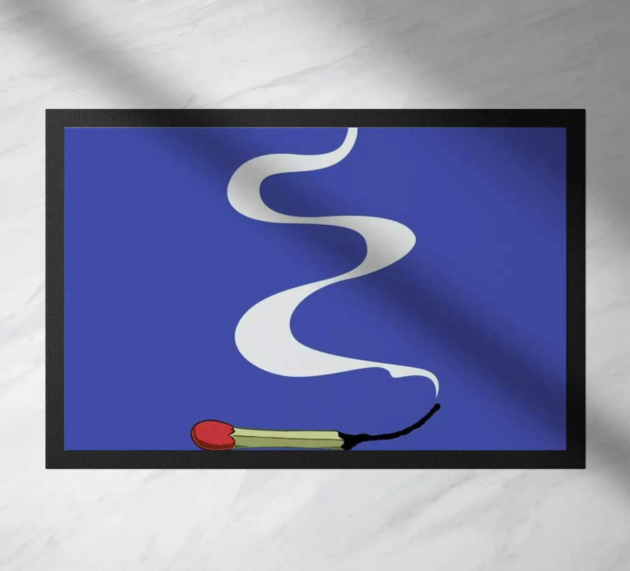 Match deurmat van Rob Art | Illustration