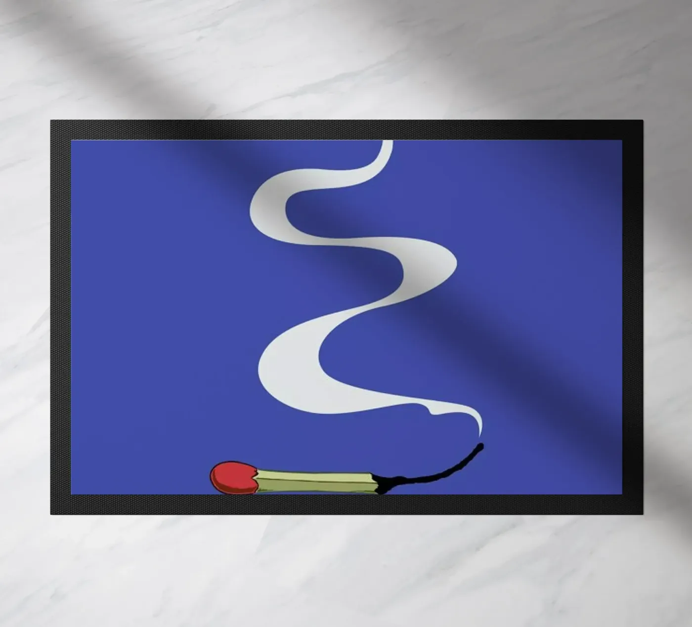 Match deurmat van Rob Art | Illustration