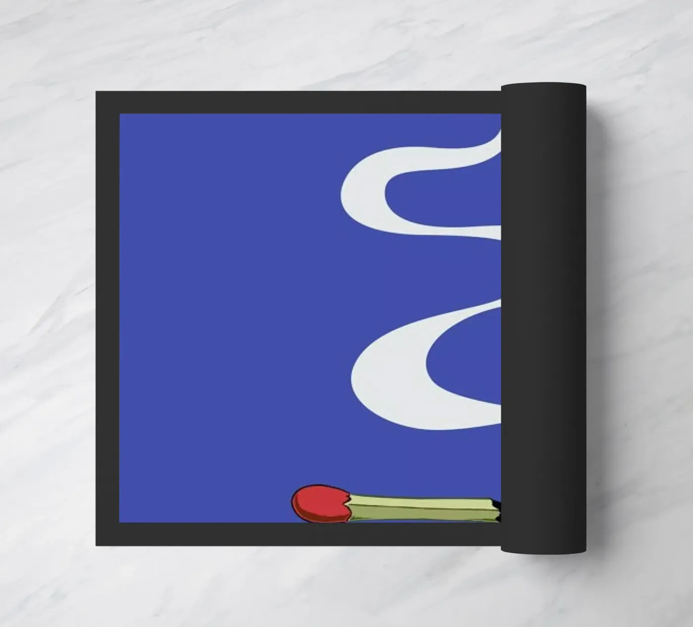 Match deurmat van Rob Art | Illustration