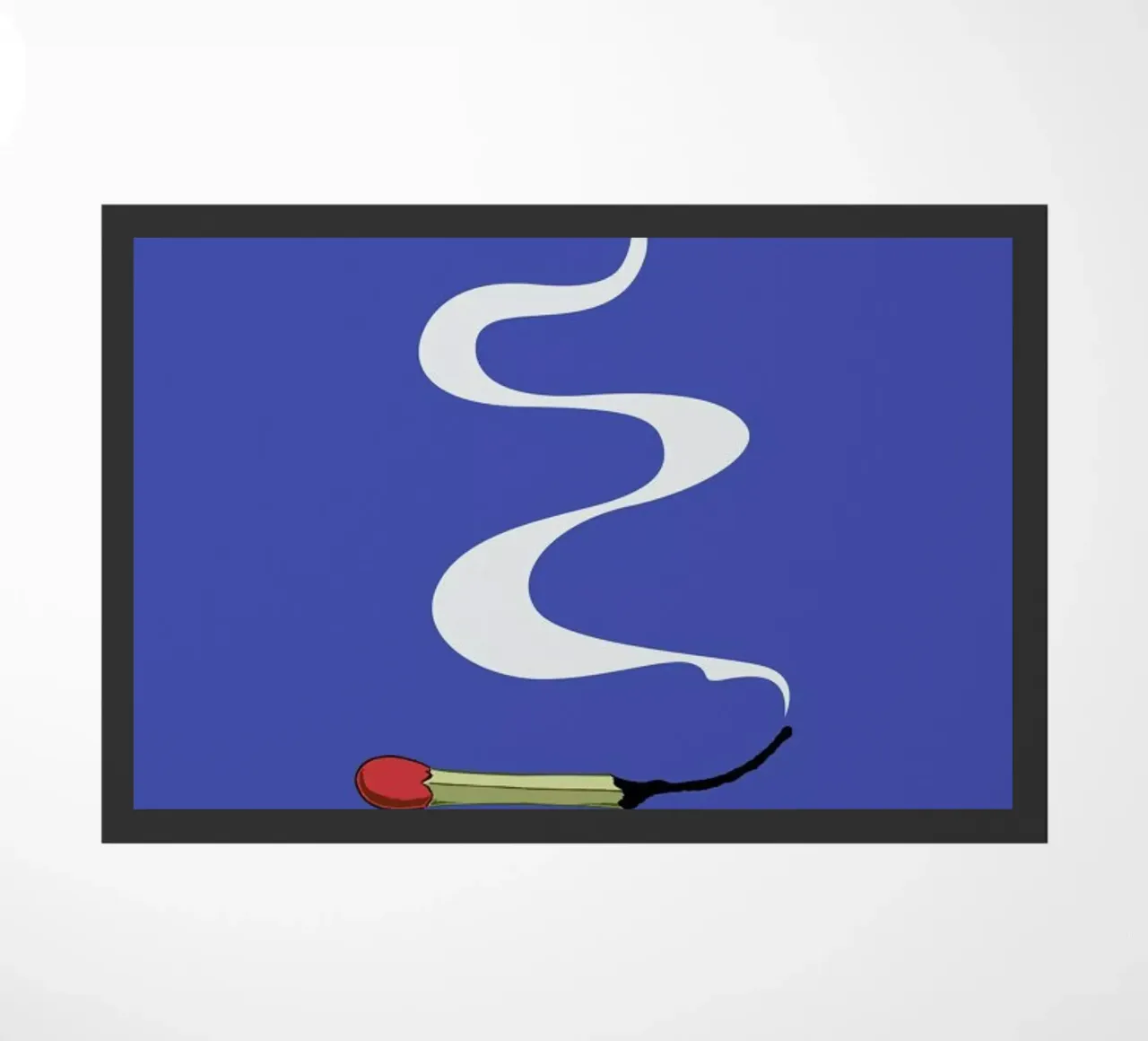 Match deurmat van Rob Art | Illustration