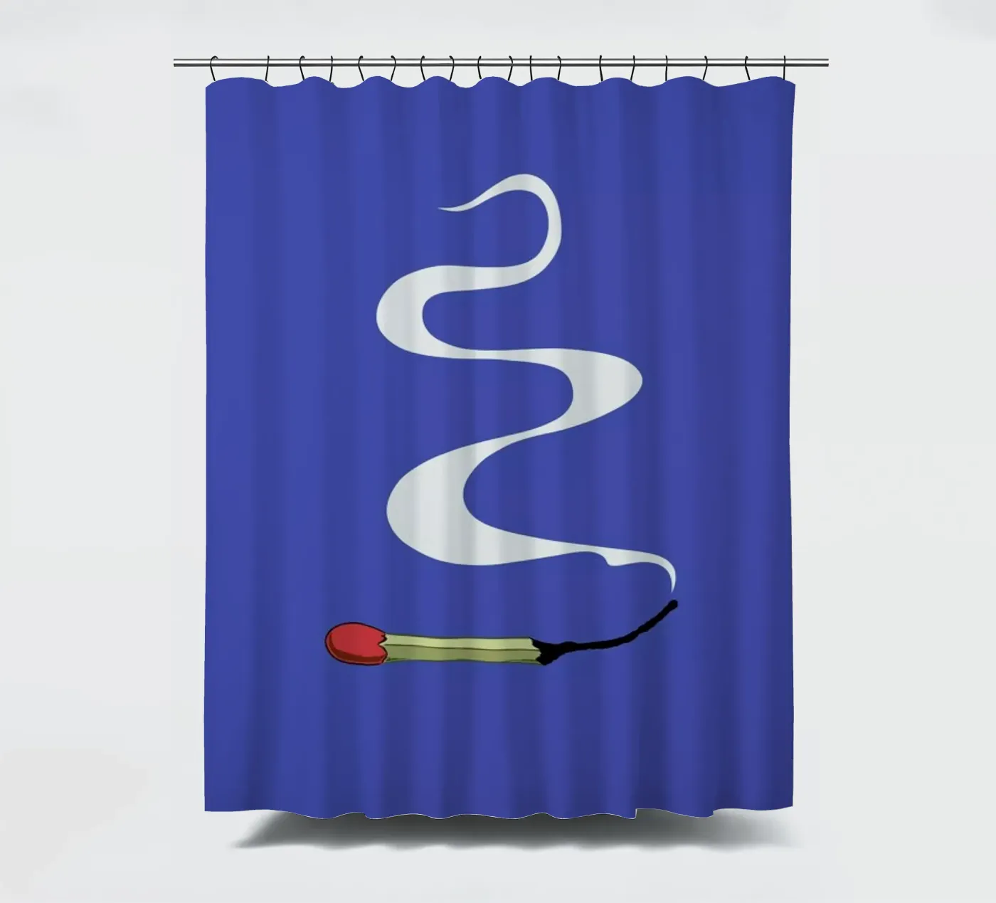 Match Duschvorhang von Rob Art | Illustration