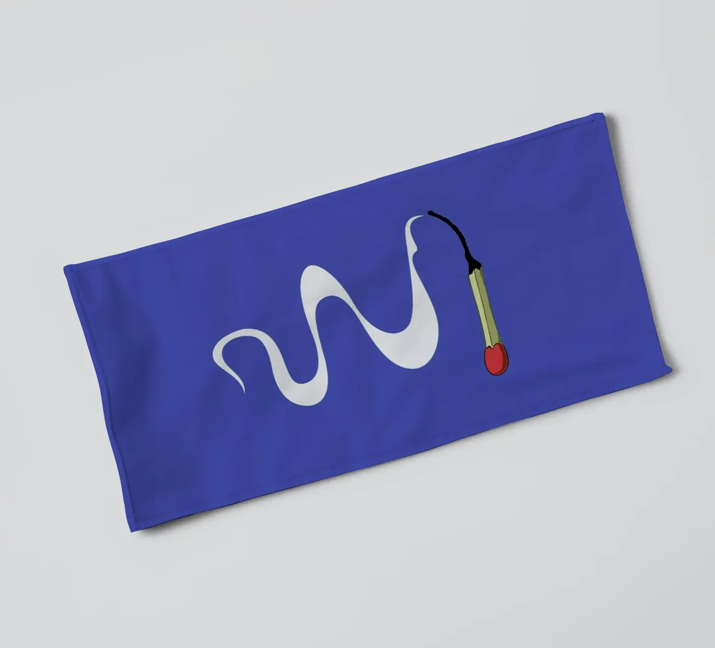 Match towel by Rob Art | Illustration