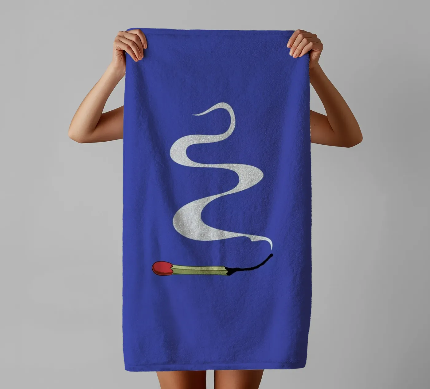 Match towel by Rob Art | Illustration