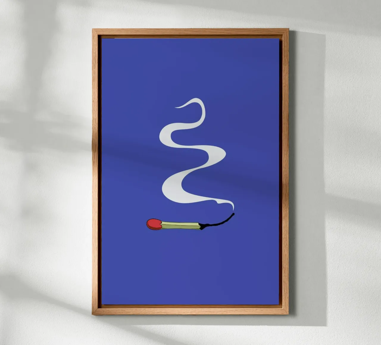 Match Leinwand von Rob Art | Illustration