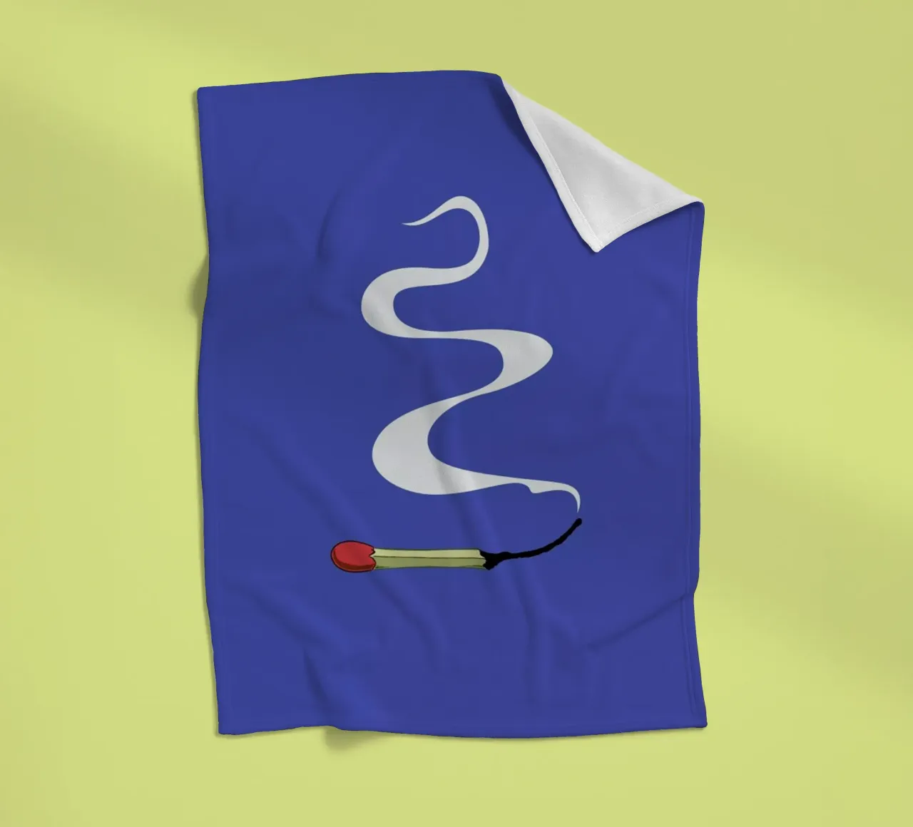 Match Fleecedecke von Rob Art | Illustration
