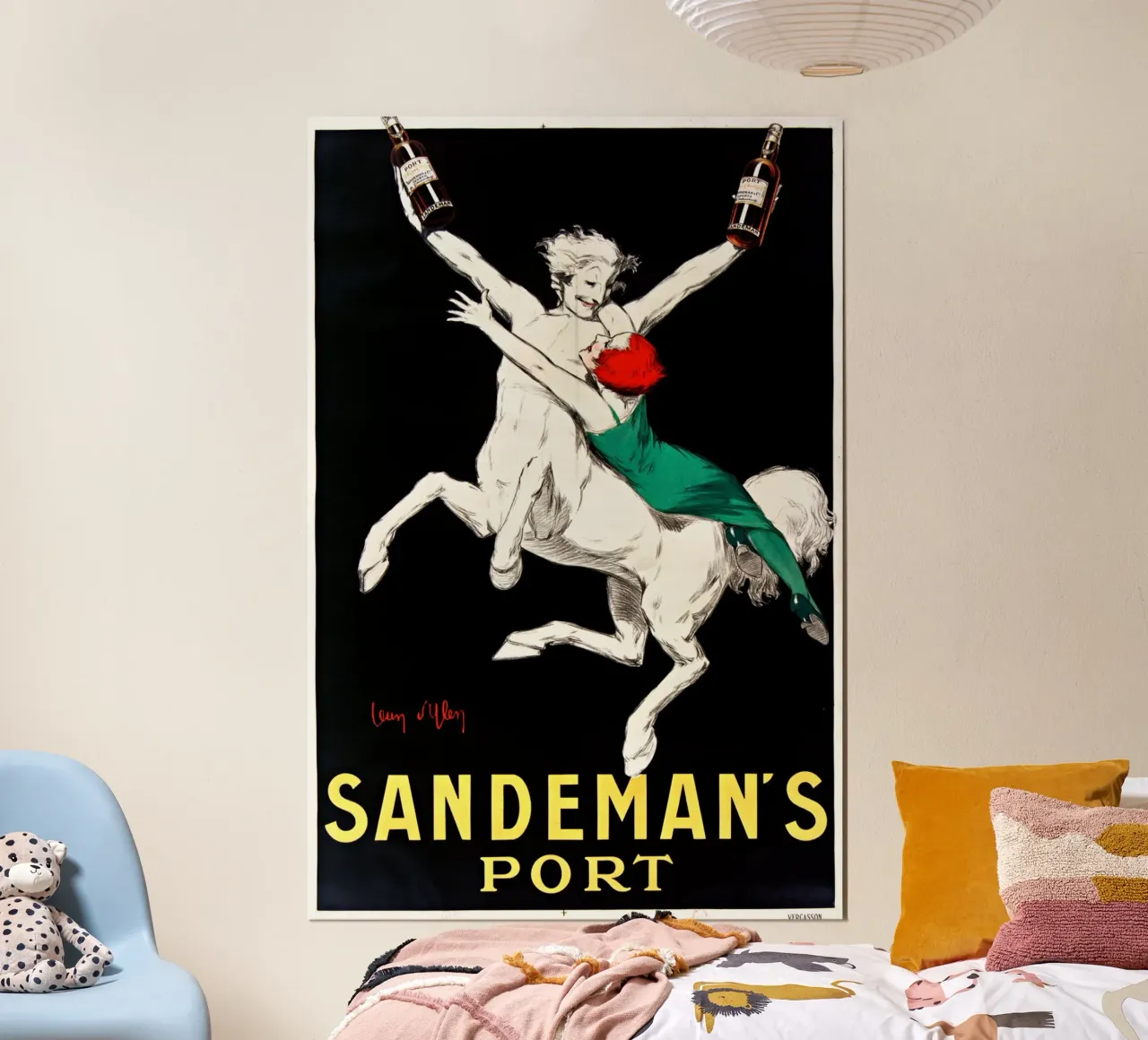 Jean D'Ylen - Sandemans Port carta hahnemühle da Old Masters