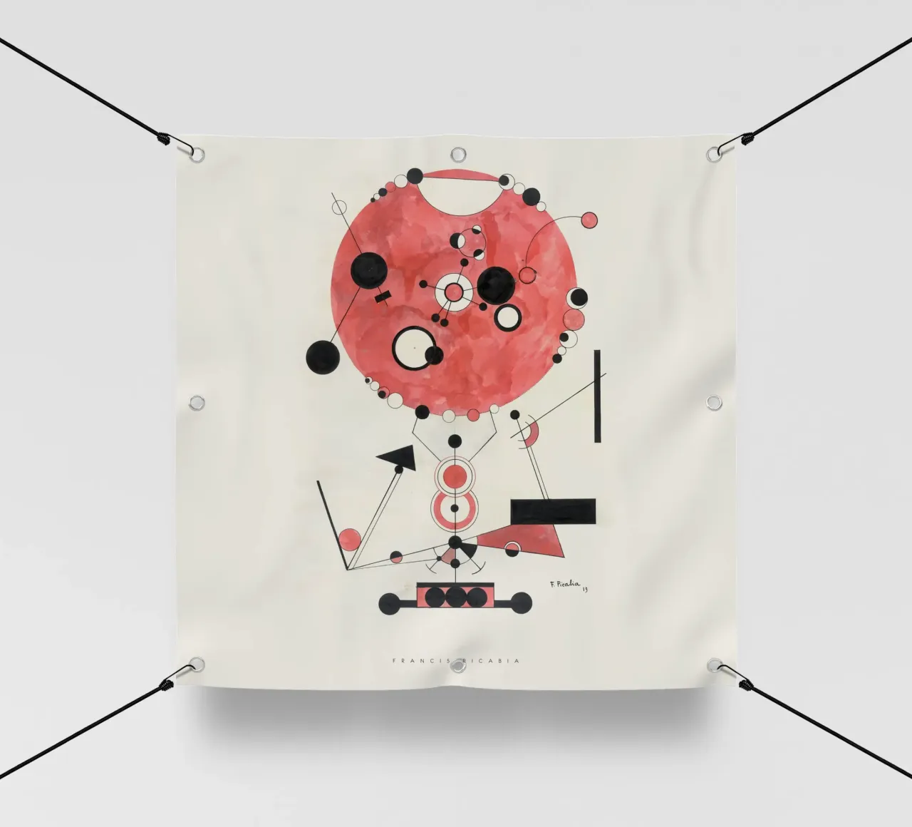Francis Picabia telo in pvc da Old Masters