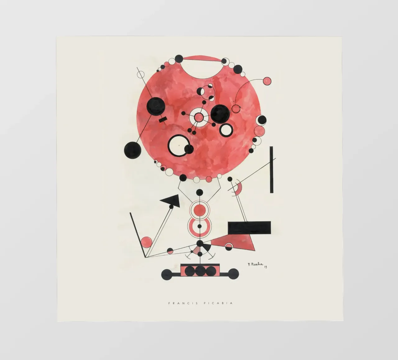 Francis Picabia telo in pvc da Old Masters