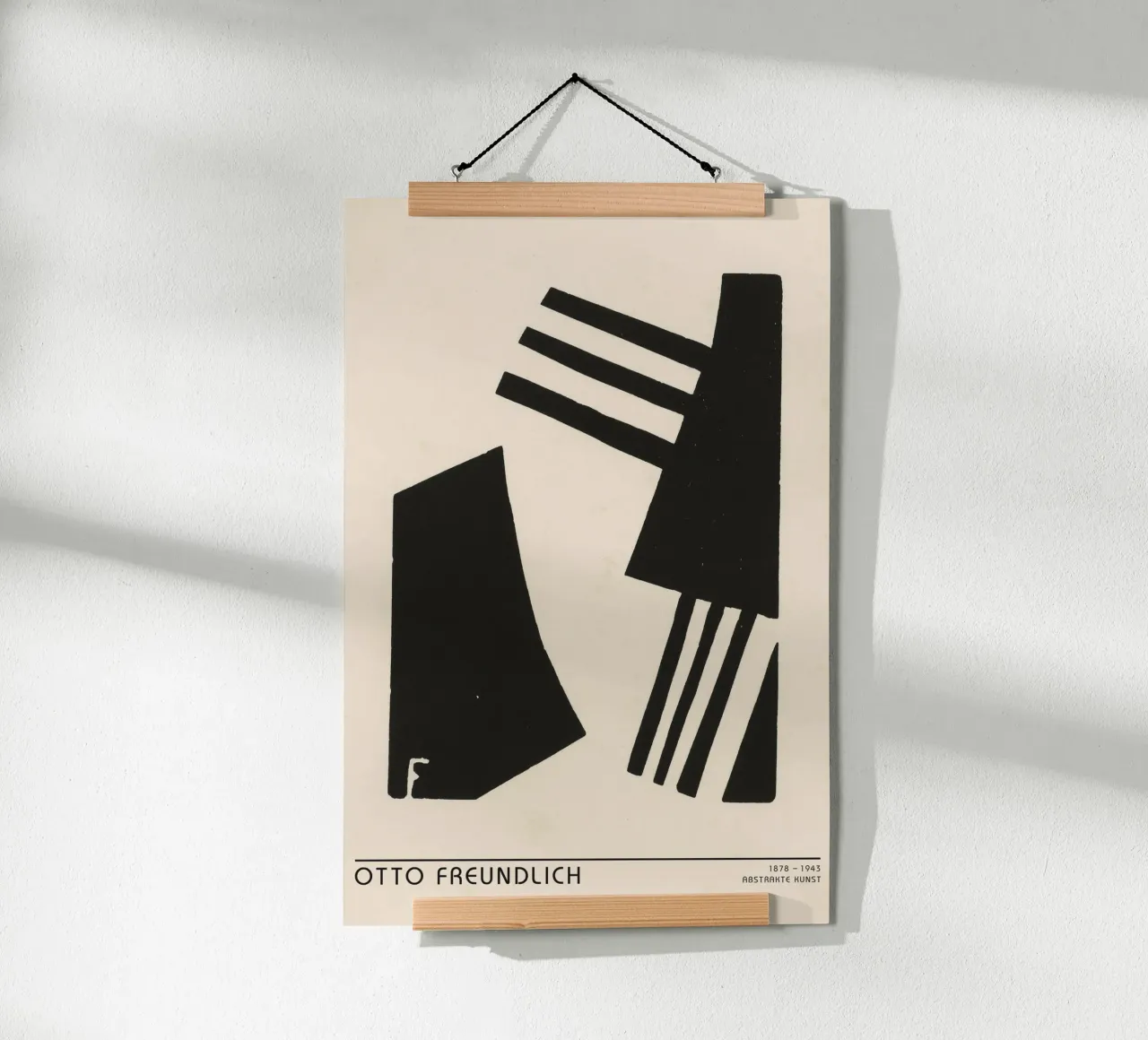 Otto Freundlich - Komposition Abstrakt poster con telaio in plastica da Old Masters