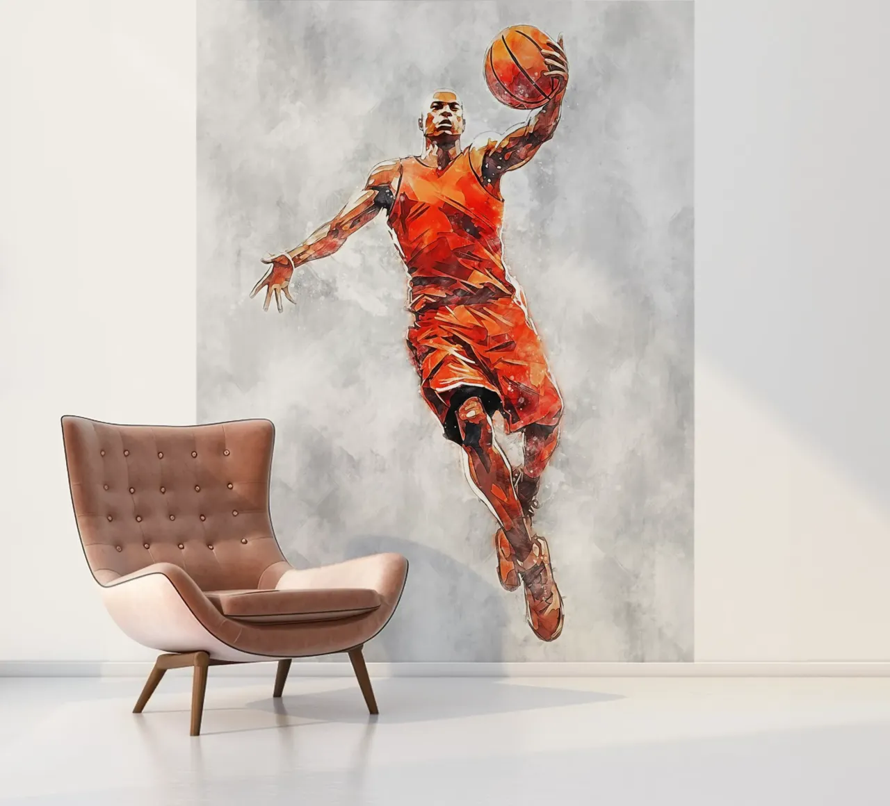 Basketball Color Gray B photo wallpaper by Mateo