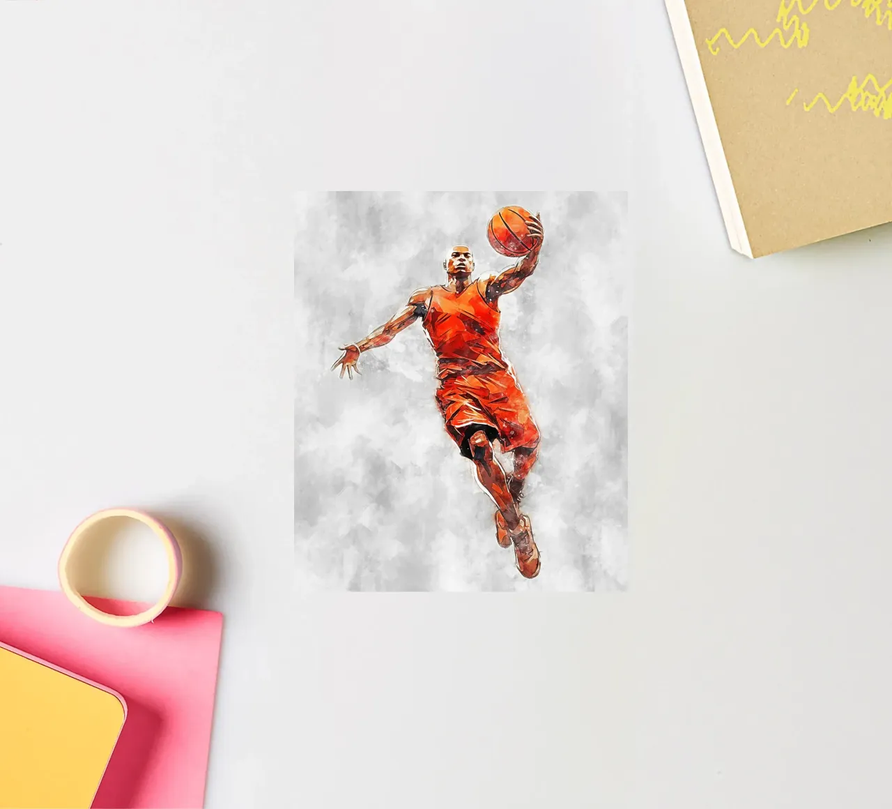 Basketball Color Gray B sticker by Mateo