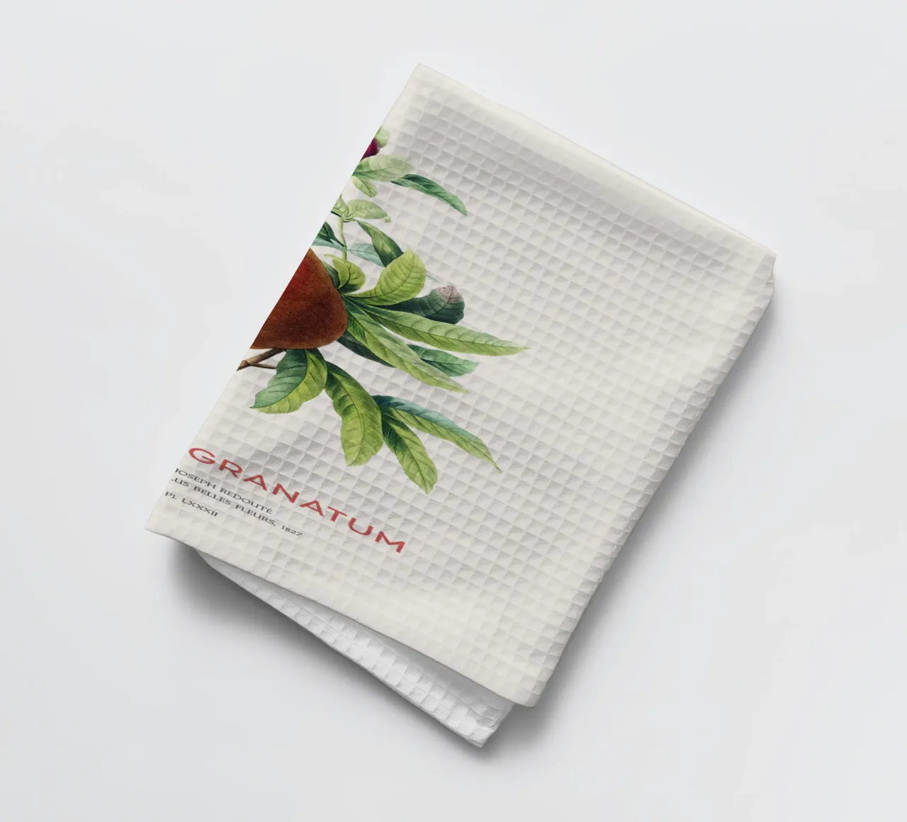 Granatapfel oder Punica Granatum Geschirrtuch von Vintagrafica