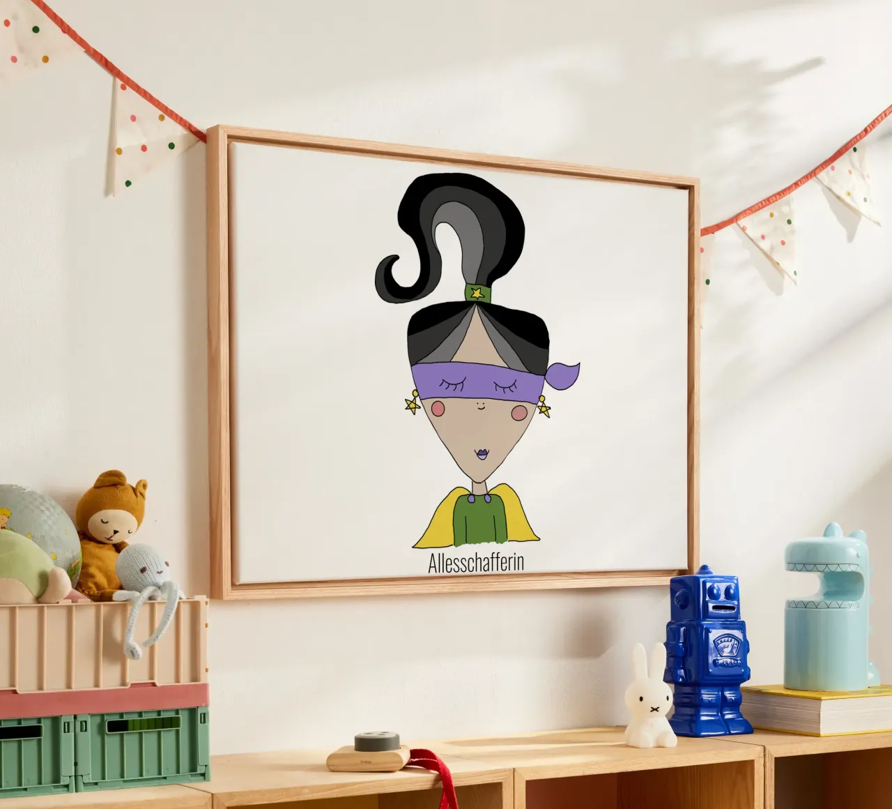 All-rounder canvas with Floater frame by littlereminder