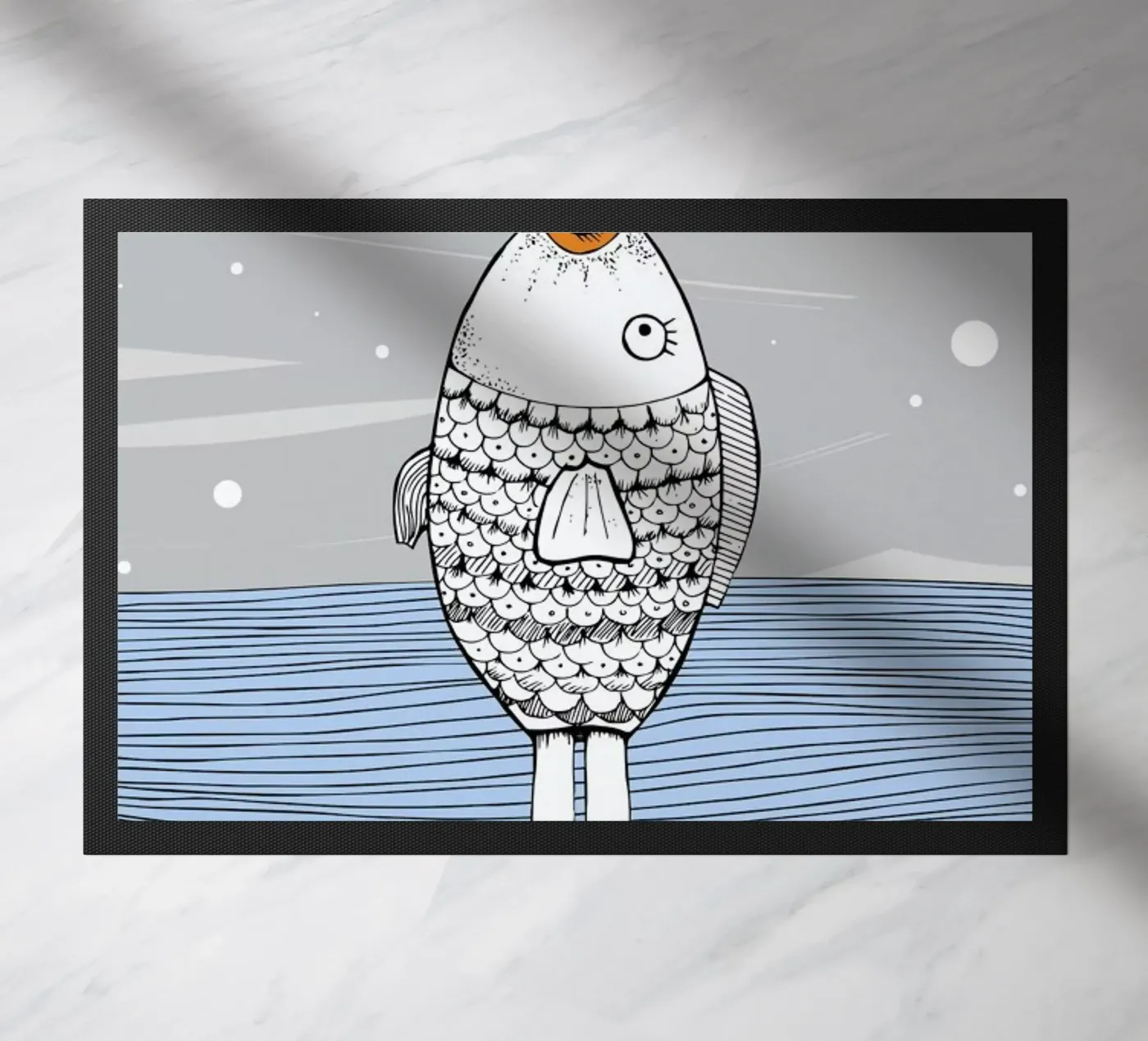 Catch The Fishman zerbino da Waltraud Rieken