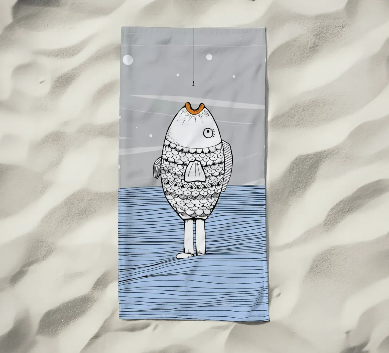 Catch The Fishman telo mare da Waltraud Rieken