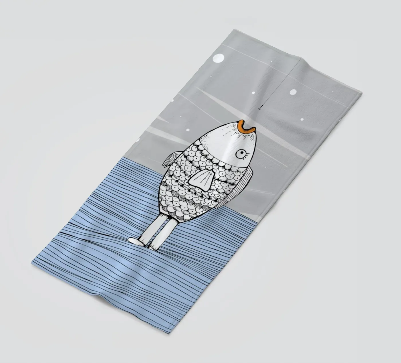Catch The Fishman telo mare da Waltraud Rieken