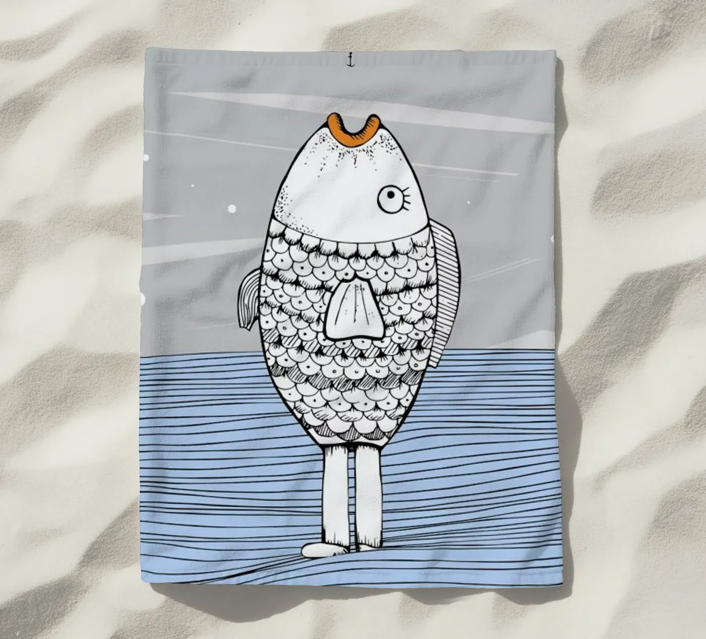 Catch The Fishman telo mare da Waltraud Rieken
