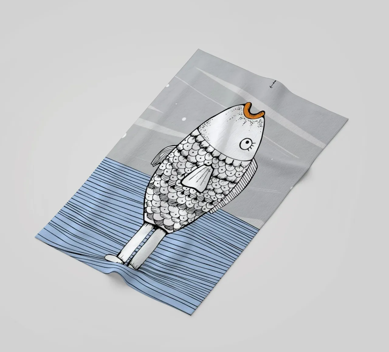 Catch The Fishman telo mare da Waltraud Rieken