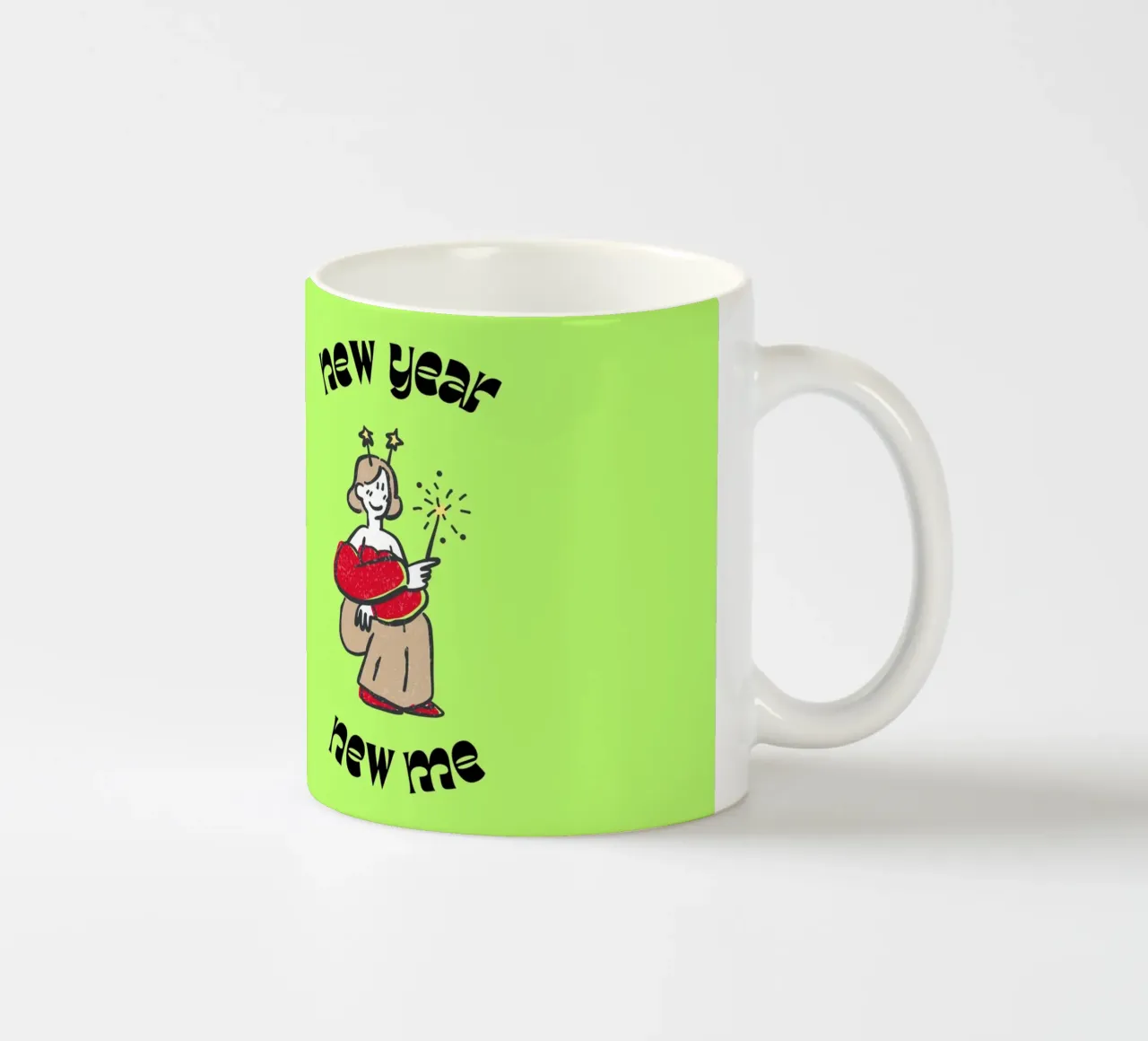 Happy New Year tazza in ceramica da Dreamer10