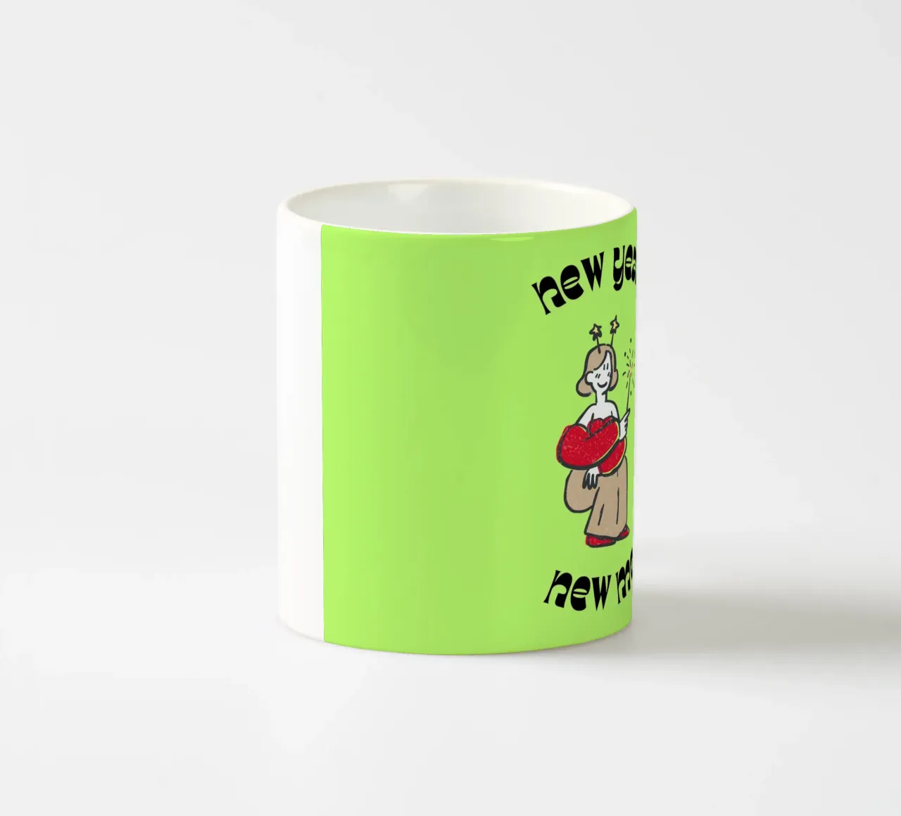 Happy New Year tazza in ceramica da Dreamer10