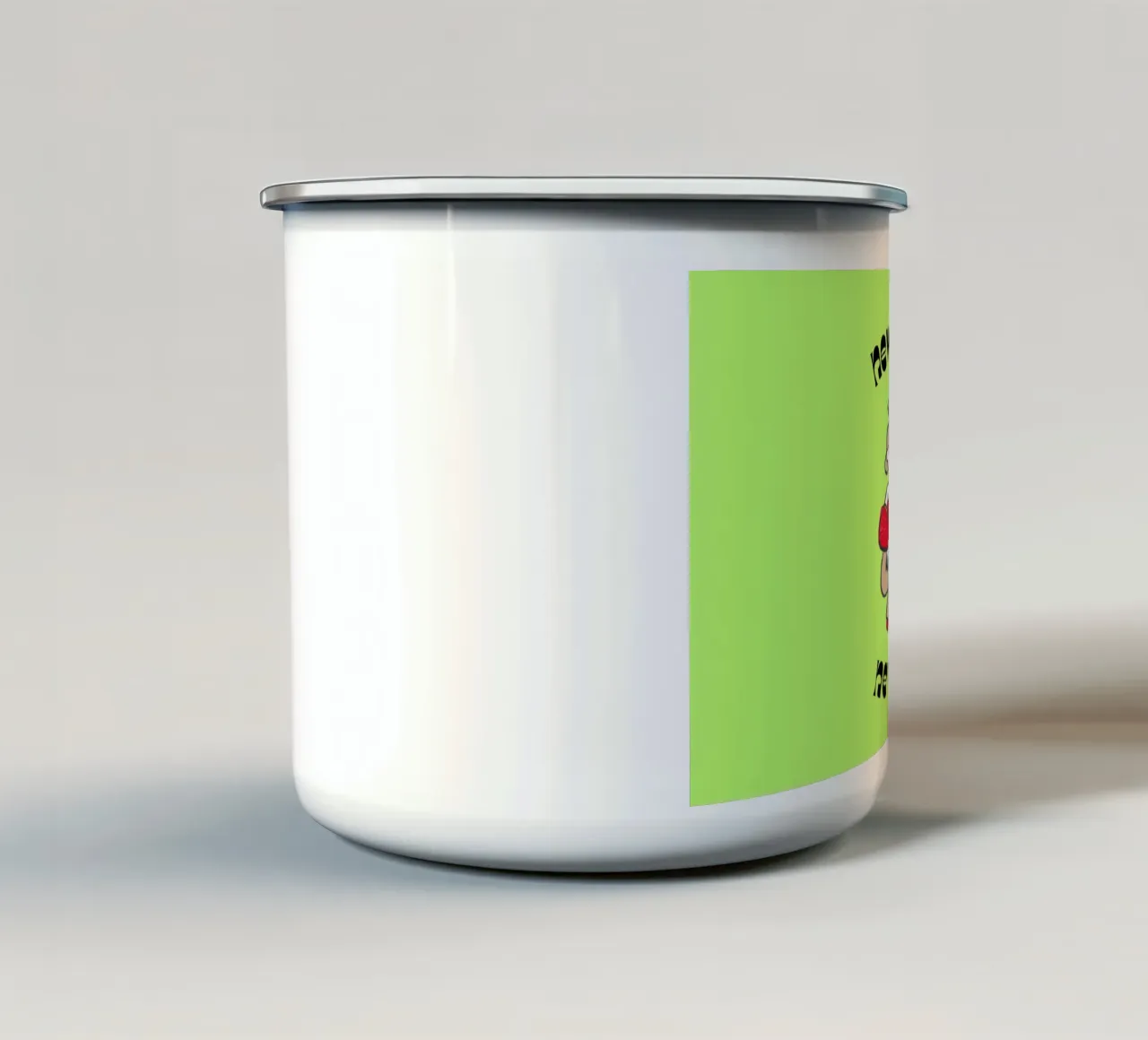 Happy New Year tazza in smalto da Dreamer10