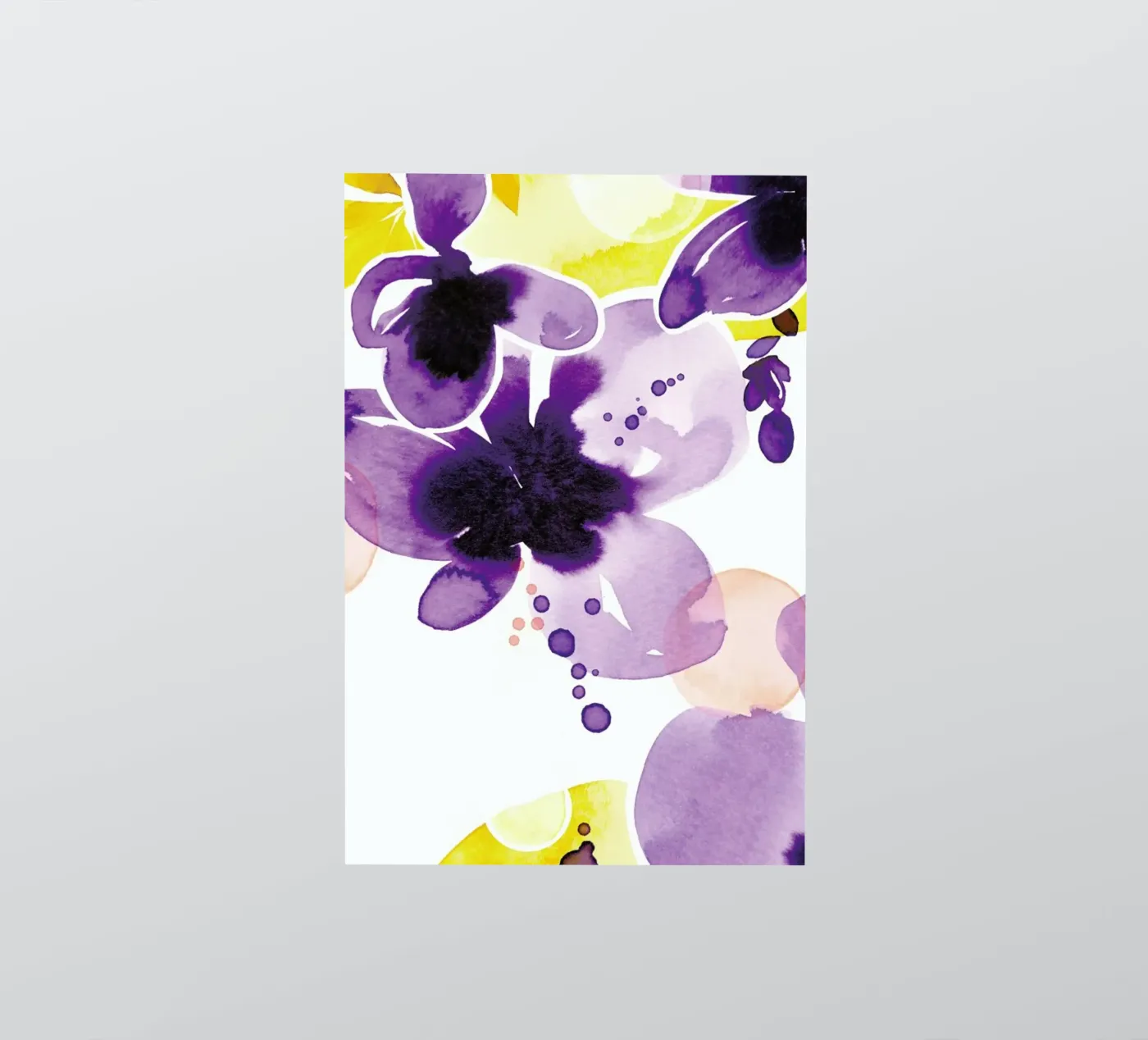 Violet Bloom sticker by Ekaterina Koroleva