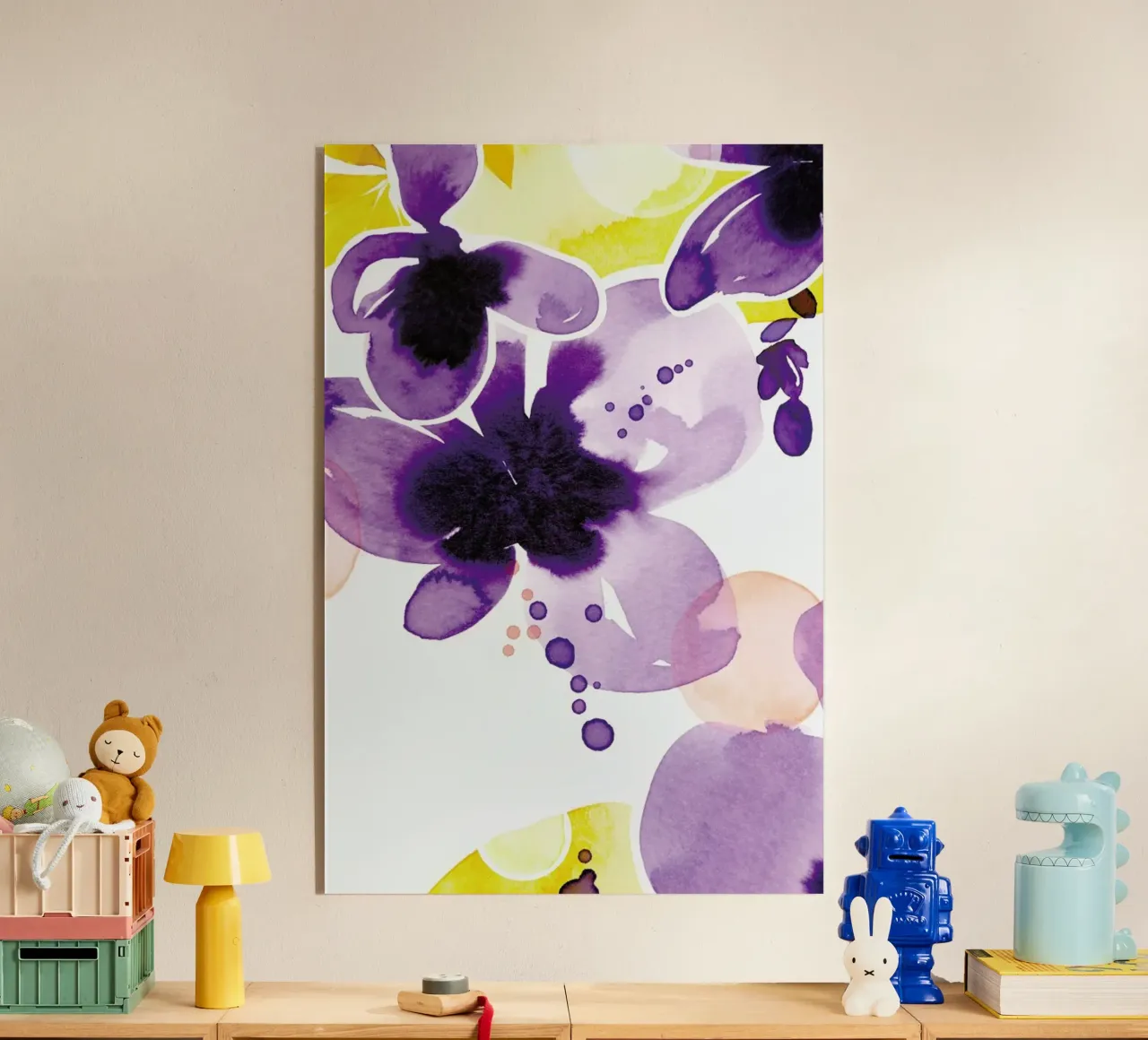 Violet Bloom plexiglass da Ekaterina Koroleva