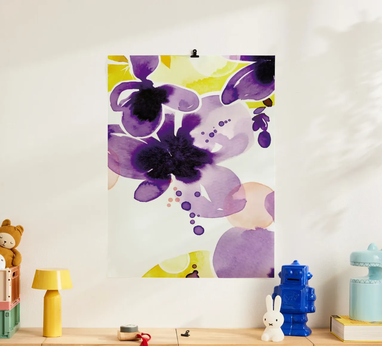 Violet Bloom poster de Ekaterina Koroleva