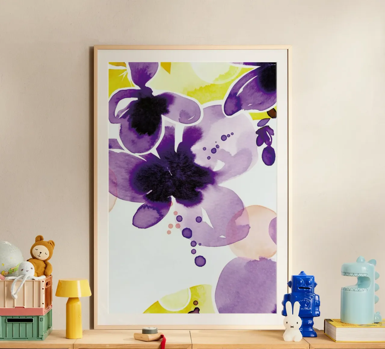 Violet Bloom poster de Ekaterina Koroleva