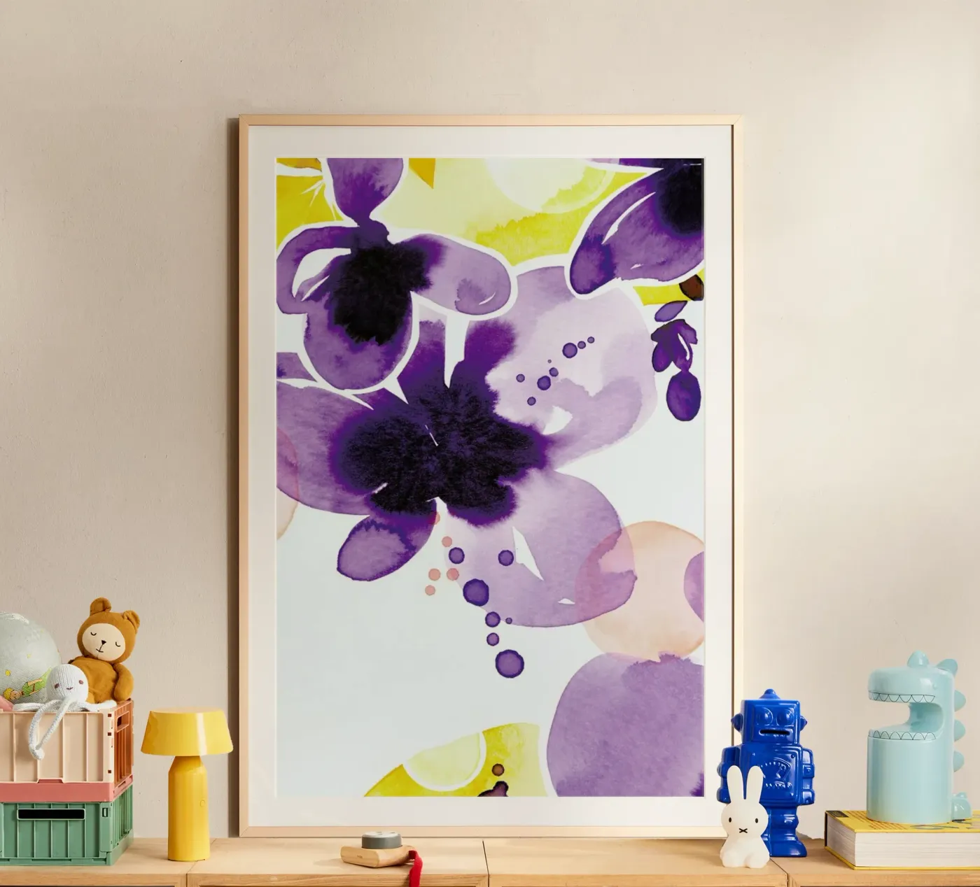 Violet Bloom poster da Ekaterina Koroleva