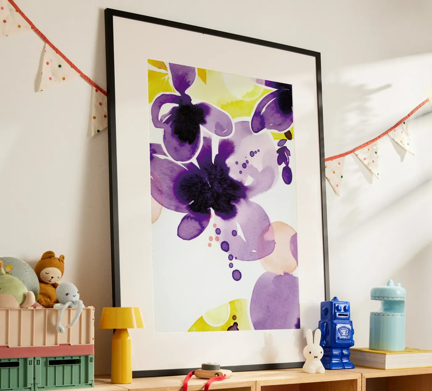 Violet Bloom poster da Ekaterina Koroleva