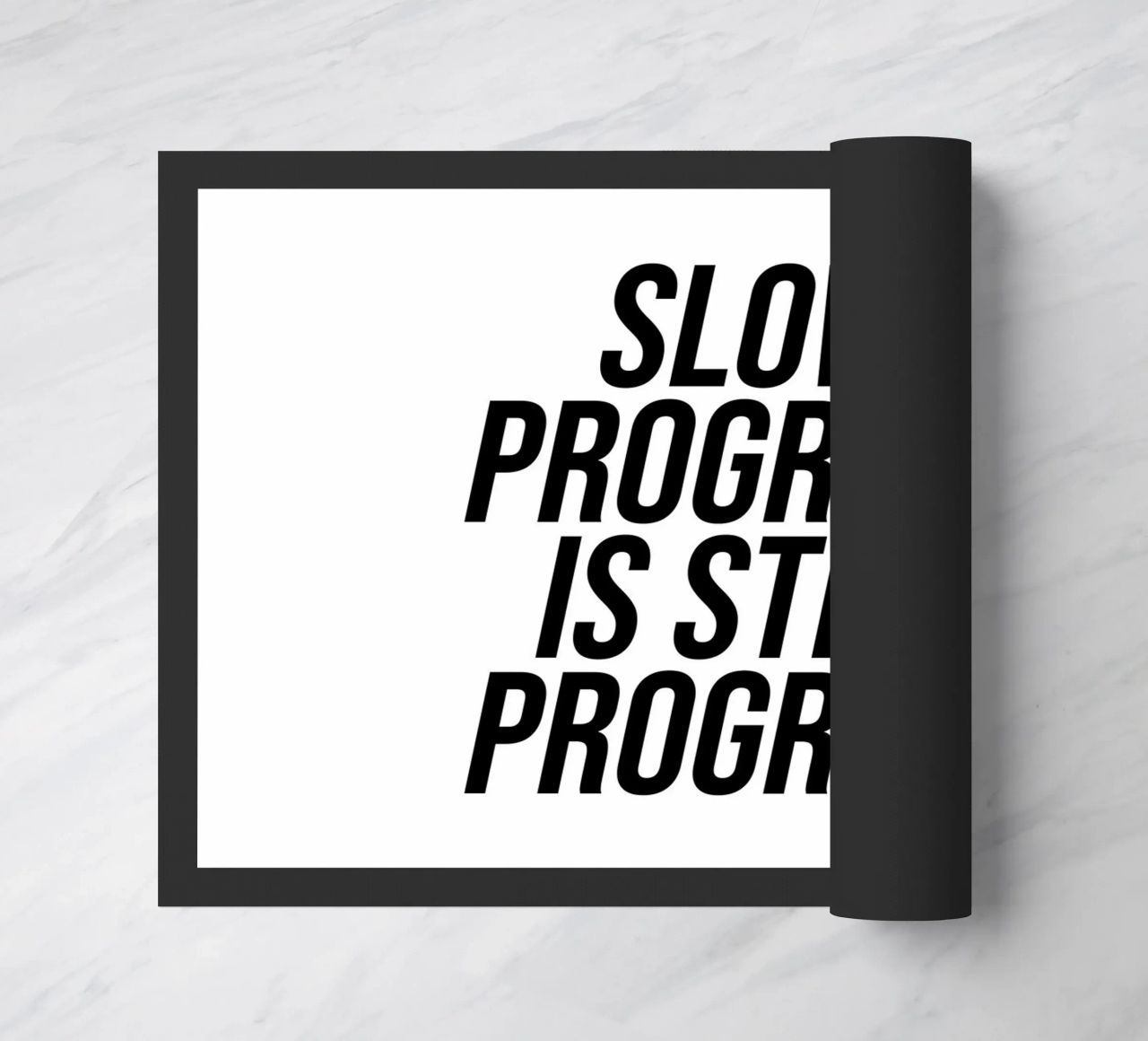 Un progresso lento è pur sempre una citazione di progresso zerbino da Paigaam Studio