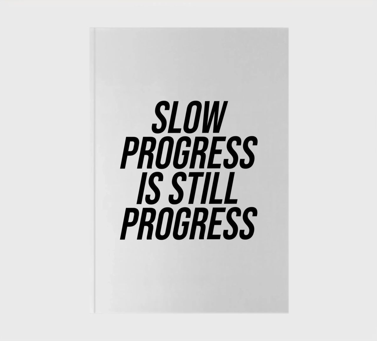 Un progresso lento è pur sempre una citazione di progresso diario da Paigaam Studio