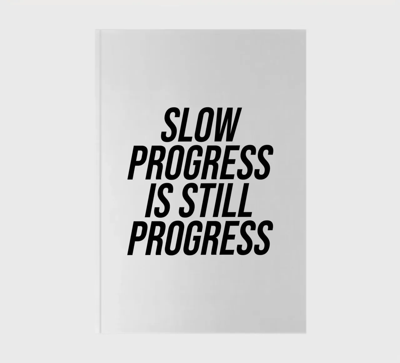 Un progresso lento รจ pur sempre una citazione di progresso diario da Paigaam Studio