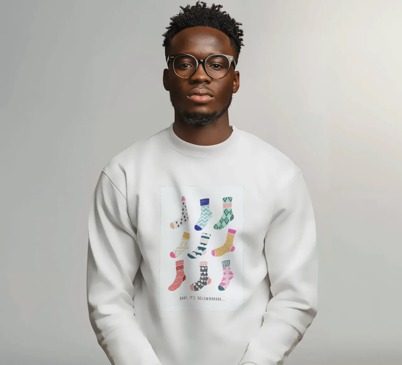 Cold Outside No. 1 sweatshirt by typealive