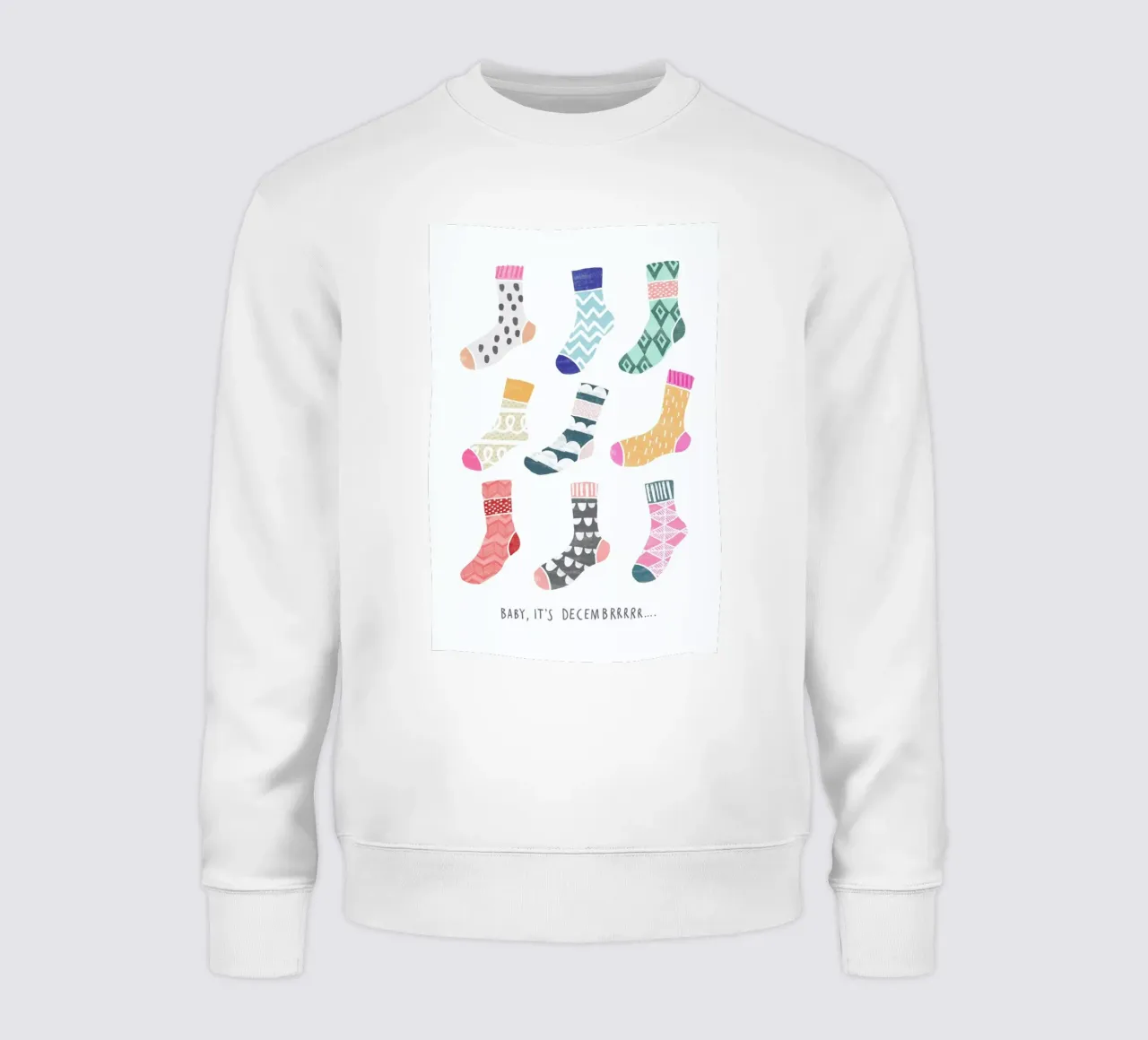 Cold Outside No. 1 sweatshirt by typealive
