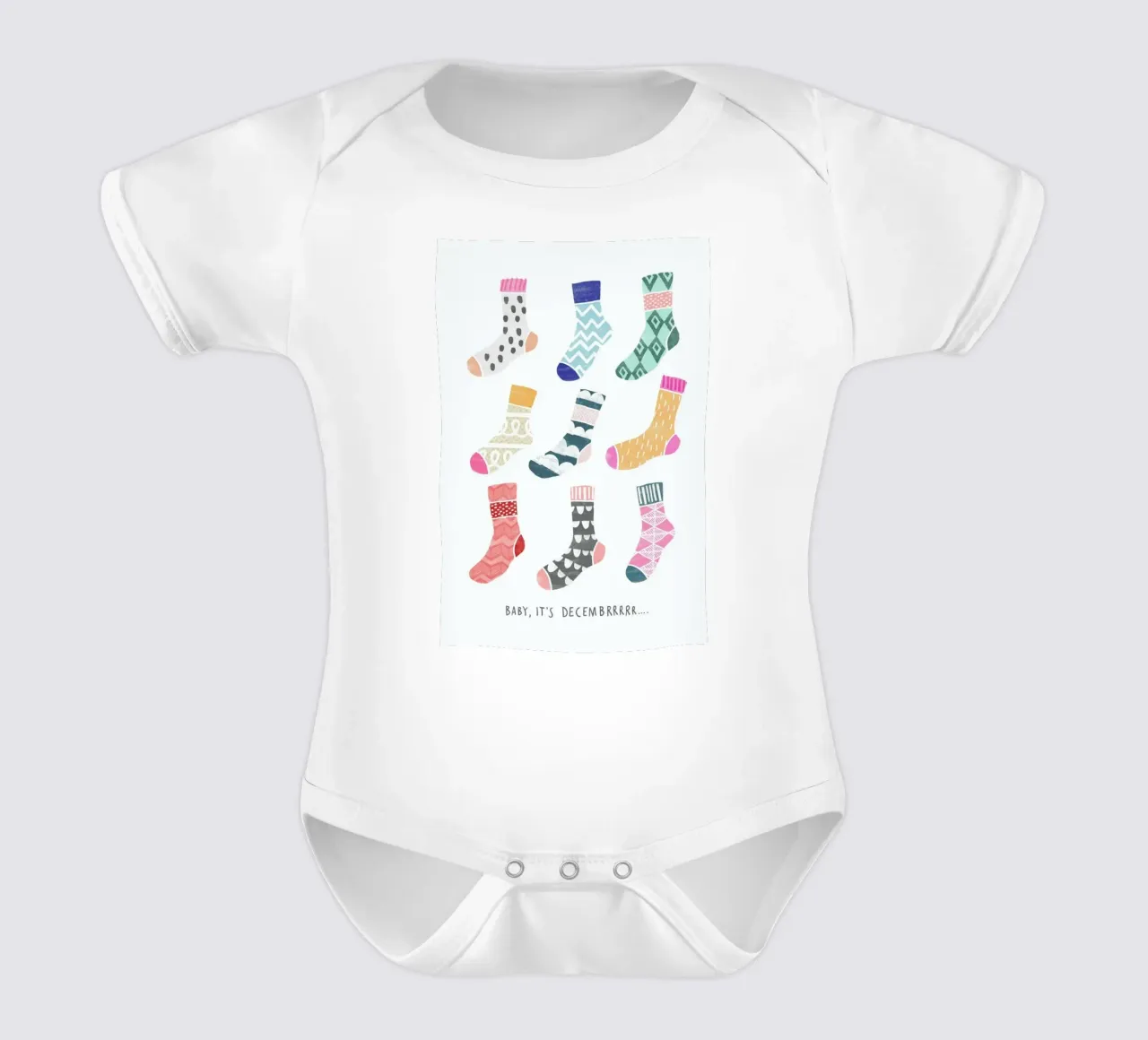 Cold Outside No. 1 body neonato maniche corte da typealive