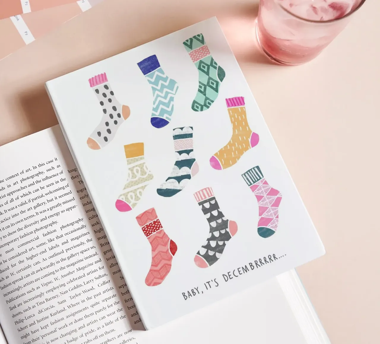 Cold Outside No. 1 notebook by typealive