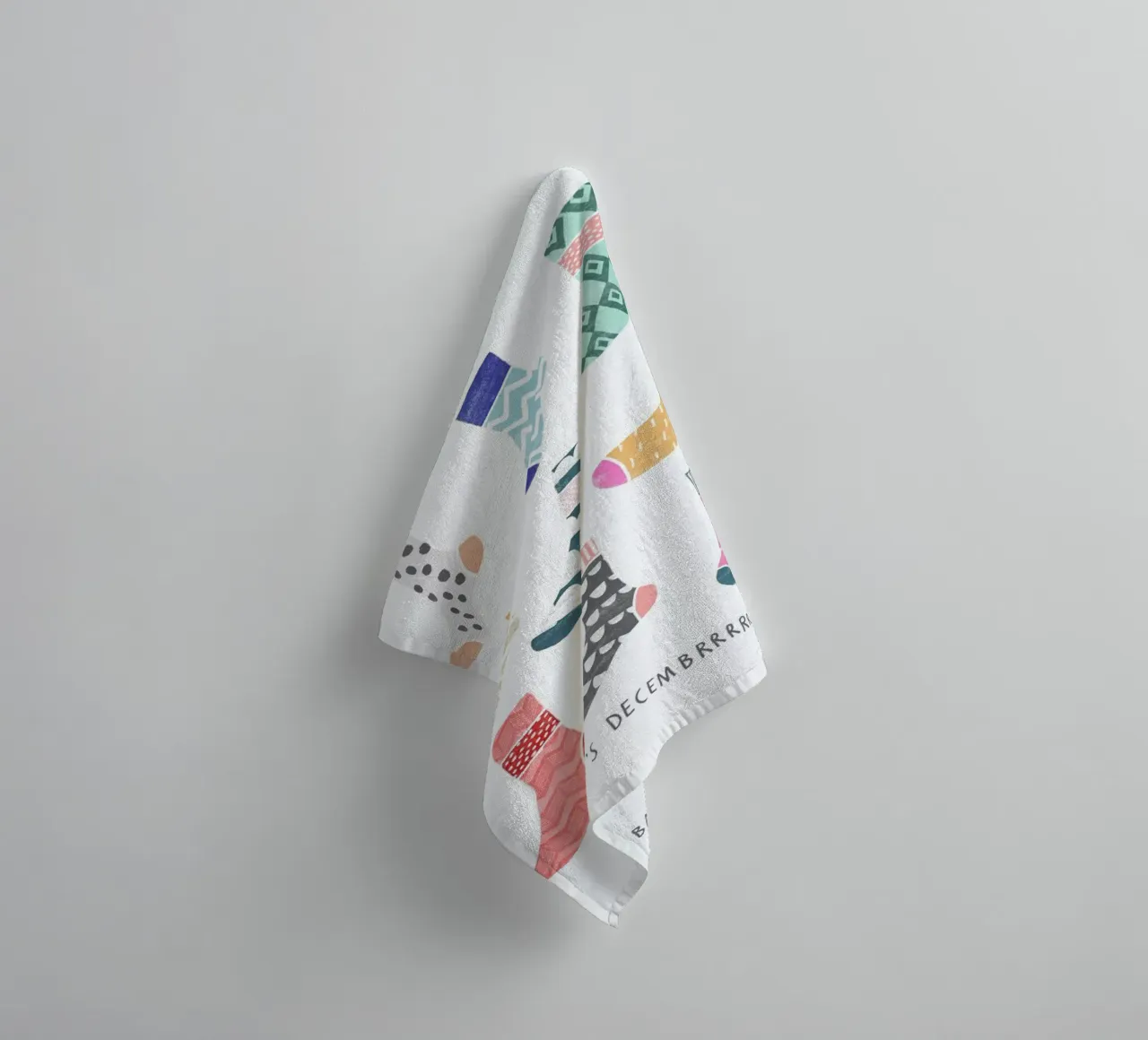 Cold Outside No. 1 asciugamano da bagno da typealive